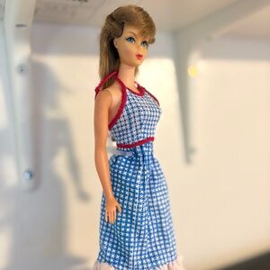 Vintage TNT Barbie With Best Buy dress